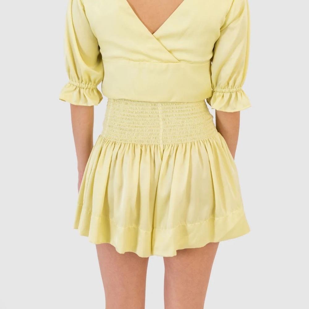 Koch Erika Skort Light yellow/gold size medium - Picture 5 of 5
